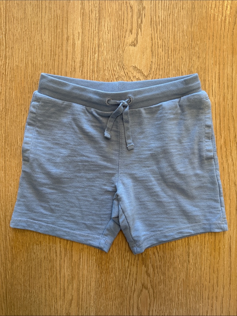 Janie and Jack Boys Sz 6 Light Blue Athletic Drawstring Shorts